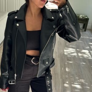 Rebecca Minkoff Black Leather Jacket